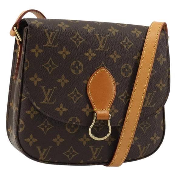 LOUIS VUITTON Monogram Saint Cloud GM Shoulder Bag M51242 LV Auth yk20470