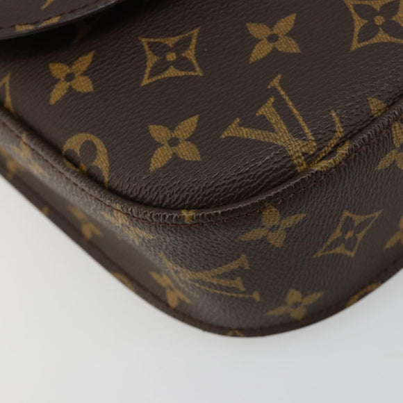 LOUIS VUITTON Monogram Saint Cloud GM Shoulder Bag M51242 LV Auth yk20470