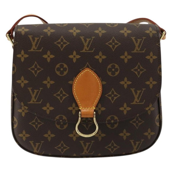 LOUIS VUITTON Monogram Saint Cloud GM Shoulder Bag M51242 LV Auth yk20470