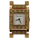 Christian Dior La Parisienne Uhren Metall Gold Auth yk20475M-1