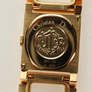 Christian Dior La Parisienne Uhren Metall Gold Auth yk20475M-16