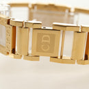 Christian Dior La Parisienne Uhren Metall Gold Auth yk20475M-9