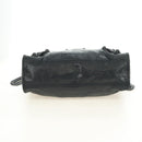 BALENCIAGA The Giant City Hand Bag Leather Black Silver 204529 Auth yk20477SAM-5