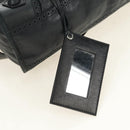 BALENCIAGA The Giant City Hand Bag Leather Black Silver 204529 Auth yk20477SAM-19