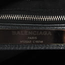 BALENCIAGA The City Hand Bag Leather 2way Gray Silver 115748 Auth yk20478SAM-23
