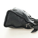 BALENCIAGA The City Hand Bag Leather 2way Gray Silver 115748 Auth yk20478SAM-4