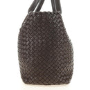 BOTTEGA VENETA INTRECCIATO Cabas PM Bag Leather Brown 141498 Auth yk20479SAV-5