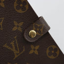 LOUIS VUITTON Monogram Agenda PM Day Planner Cover R20005 LV Auth yk20482-12