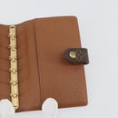 LOUIS VUITTON Monogram Agenda PM Day Planner Cover R20005 LV Auth yk20482-14