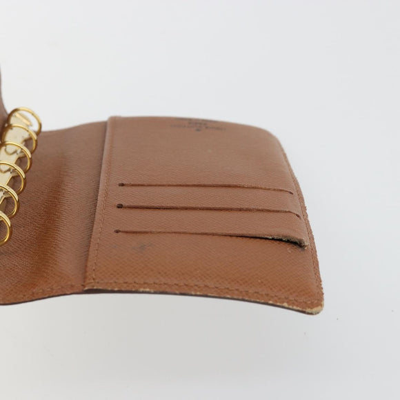 LOUIS VUITTON Monogram Agenda PM Day Planner Cover R20005 LV Auth yk20482