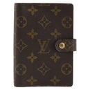 LOUIS VUITTON Monogram Agenda PM Day Planner Cover R20005 LV Auth yk20482-2