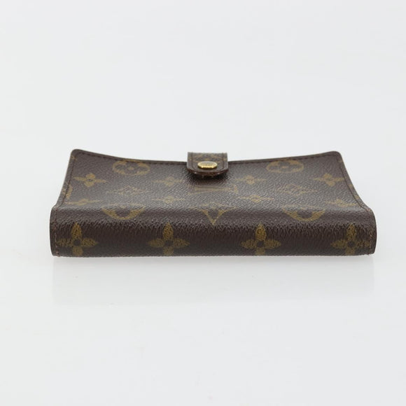 LOUIS VUITTON Monogram Agenda PM Day Planner Cover R20005 LV Auth yk20482