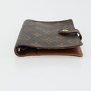 LOUIS VUITTON Monogram Agenda PM Day Planner Cover R20005 LV Auth yk20482-7