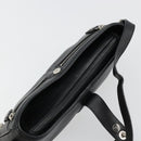Christian Dior Shoulder Bag Leather Black Silver Auth yk20491SM-17