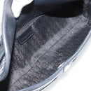 Christian Dior Shoulder Bag Leather Black Silver Auth yk20491SM-20