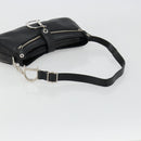 Christian Dior Shoulder Bag Leather Black Silver Auth yk20491SM-7