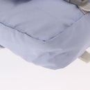 PRADA Sports Line Shoulder Bag Nylon Blue Silver Auth yk20492A-16
