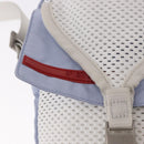 PRADA Sports Line Shoulder Bag Nylon Blue Silver Auth yk20492A-9