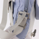 PRADA Sports Line Shoulder Bag Nylon Blue Silver Auth yk20492A-10