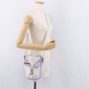 PRADA Sports Line Shoulder Bag Nylon Blue Silver Auth yk20492A-24