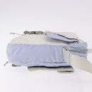 PRADA Sports Line Shoulder Bag Nylon Blue Silver Auth yk20492A-3