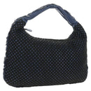 BOTTEGA VENETA INTRECCIATO Hobo Shoulder Bag Leather Navy Auth yk20494SAV-1
