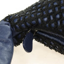 BOTTEGA VENETA INTRECCIATO Hobo Shoulder Bag Leather Navy Auth yk20494SAV-18