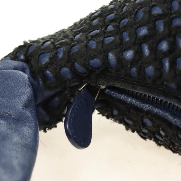 BOTTEGA VENETA INTRECCIATO Hobo Shoulder Bag Leather Navy Auth yk20494SAV