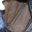 BOTTEGA VENETA INTRECCIATO Hobo Shoulder Bag Leather Navy Auth yk20494SAV-11