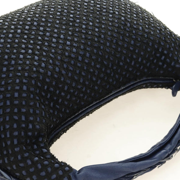 BOTTEGA VENETA INTRECCIATO Hobo Shoulder Bag Leather Navy Auth yk20494SAV