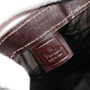 FENDI Zucca Canvas Tote Bag Black Brown gold Auth yk20496A-17