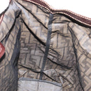 FENDI Zucca Canvas Tote Bag Black Brown gold Auth yk20496A-18