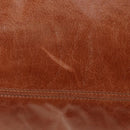 Miu Miu Hand Bag Leather 2way Brown Gold Auth yk20499SAM-6