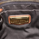 Miu Miu Hand Bag Leather 2way Brown Gold Auth yk20499SAM-25
