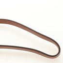 Miu Miu Hand Bag Leather 2way Brown Gold Auth yk20500SAM-16