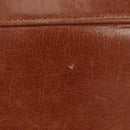 Miu Miu Hand Bag Leather 2way Brown Gold Auth yk20500SAM-6