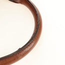Miu Miu Hand Bag Leather 2way Brown Gold Auth yk20500SAM-8