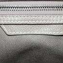 CELINE Luggage Mini Shopper Hand Bag Leather Gray Silver Auth yk20501SAM-21