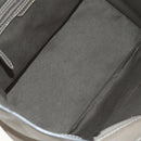 CELINE Luggage Mini Shopper Hand Bag Leather Gray Silver Auth yk20501SAM-10