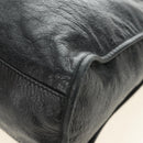 BALENCIAGA The Giant City Bag Leer 2way Zwart Goud 281770 Auth yk20502SAM-18