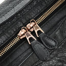 BALENCIAGA The Giant City Bag Leer 2way Zwart Goud 281770 Auth yk20502SAM-21