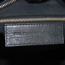 BALENCIAGA The Giant City Bag Leer 2way Zwart Goud 281770 Auth yk20502SAM-22