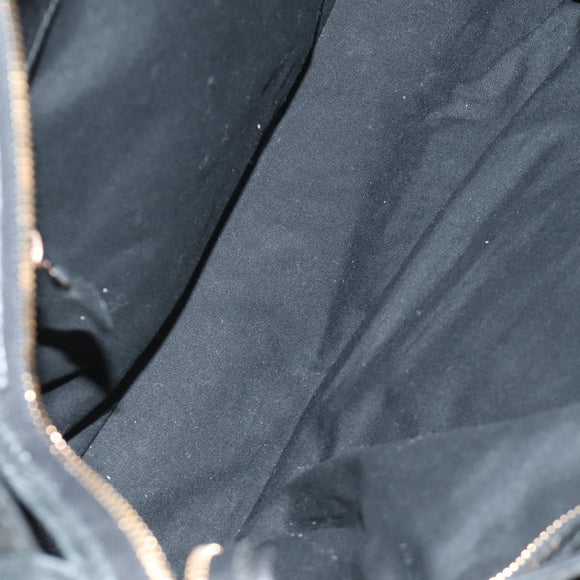 BALENCIAGA The Giant City Bag Leer 2way Zwart Goud 281770 Auth yk20502SAM