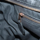 BALENCIAGA The Giant City Bag Leer 2way Zwart Goud 281770 Auth yk20502SAM-25