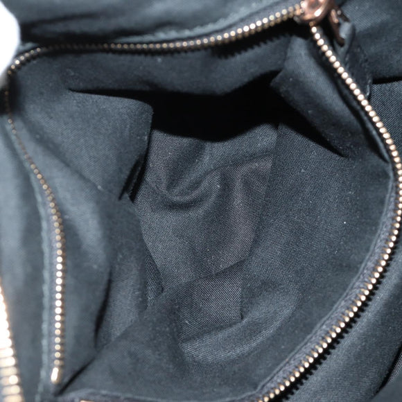 BALENCIAGA The Giant City Bag Leer 2way Zwart Goud 281770 Auth yk20502SAM