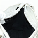 BALENCIAGA Graffiti Classic Mini City Leather 2way White 300295 Auth yk20504SAM-25