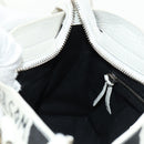 BALENCIAGA Graffiti Classic Mini City Leather 2way White 300295 Auth yk20504SAM-26