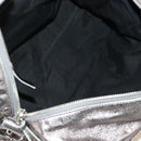 BALENCIAGA The Box Hand Bag Leather 2way Silver 145694 Auth yk20505SAM-21