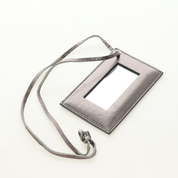 BALENCIAGA The Box Hand Bag Leather 2way Silver 145694 Auth yk20505SAM