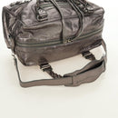 BALENCIAGA The Box Hand Bag Leather 2way Silver 145694 Auth yk20505SAM-9